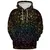 RPG Rainbow Pattern All-over Print Hoodie - 2