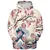 Pink Flower Dice All-over Print Hoodie - 4