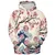 Pink Flower Dice All-over Print Hoodie - 2