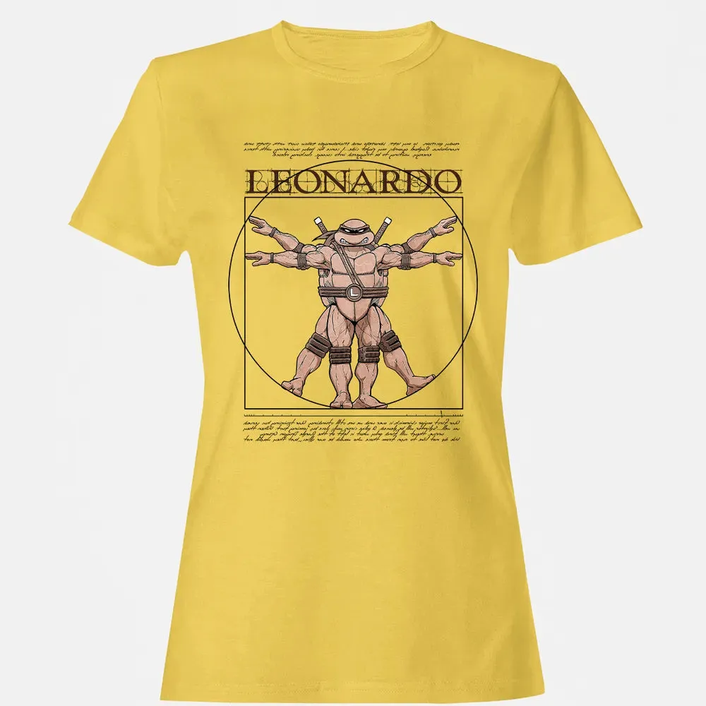 Vitruvius Turtle Women's T-shirt - 4