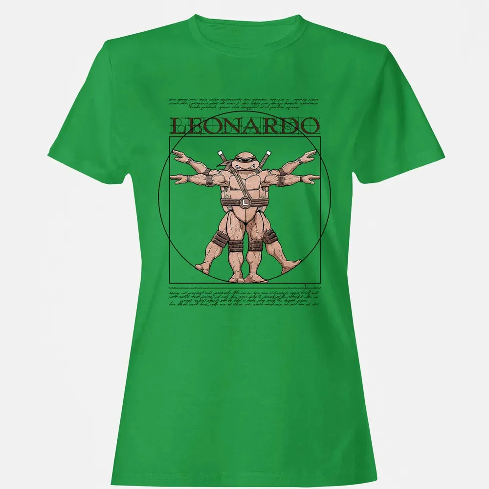 Vitruvius Turtle Women's T-shirt - 7