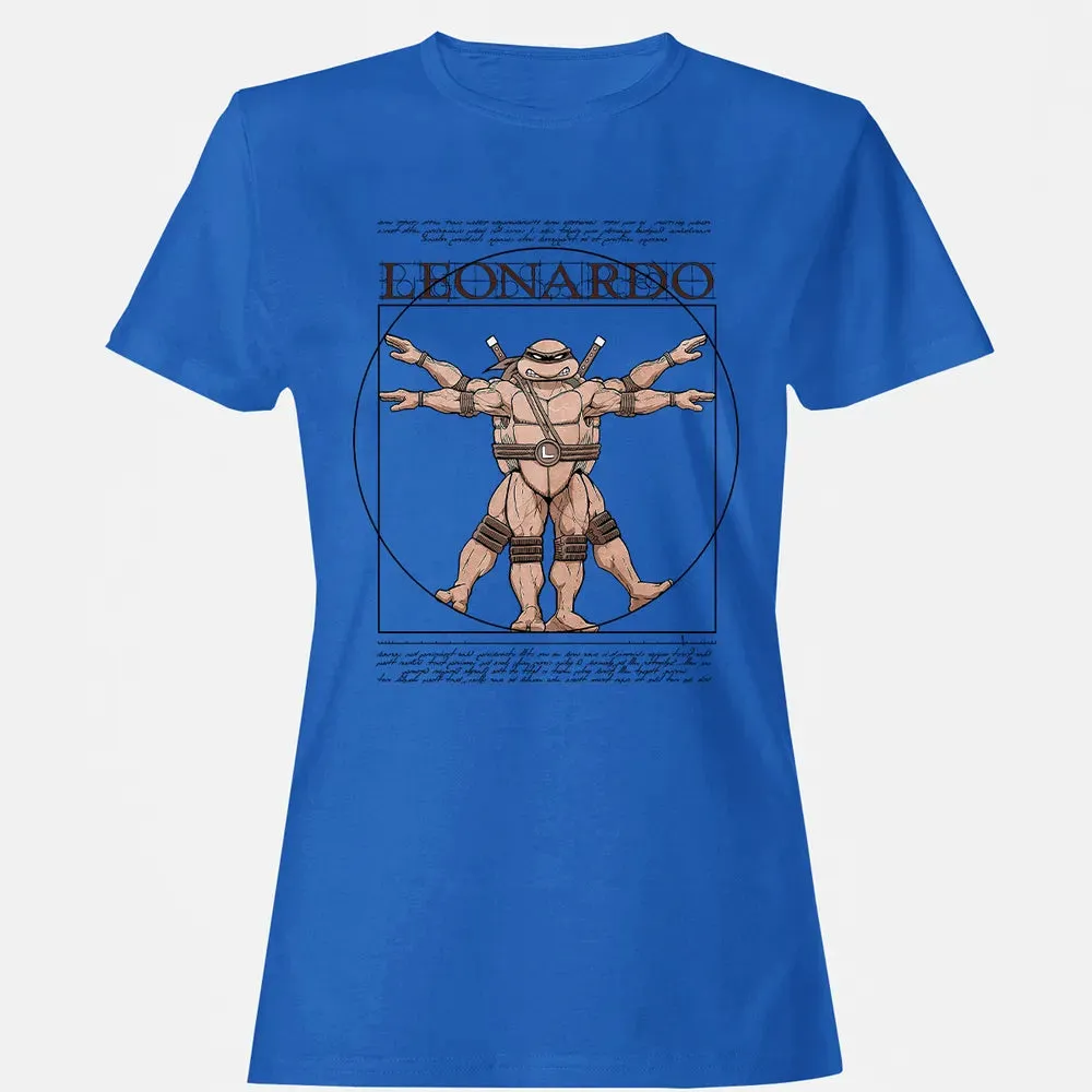 Vitruvius Turtle Women's T-shirt - 14