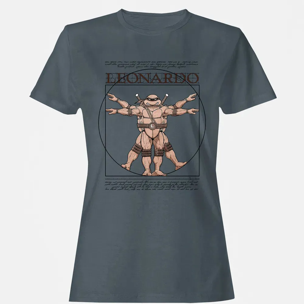 Vitruvius Turtle Women's T-shirt - 3