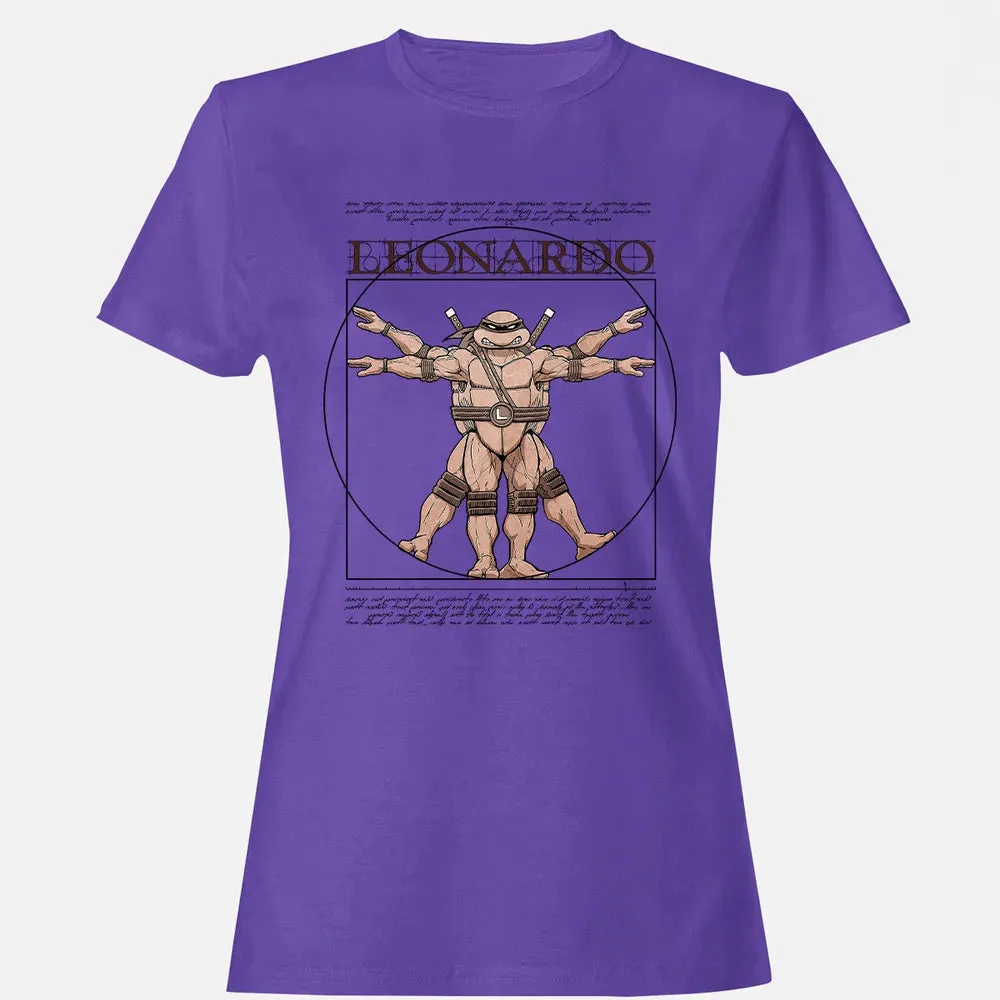 Vitruvius Turtle Women's T-shirt - 12