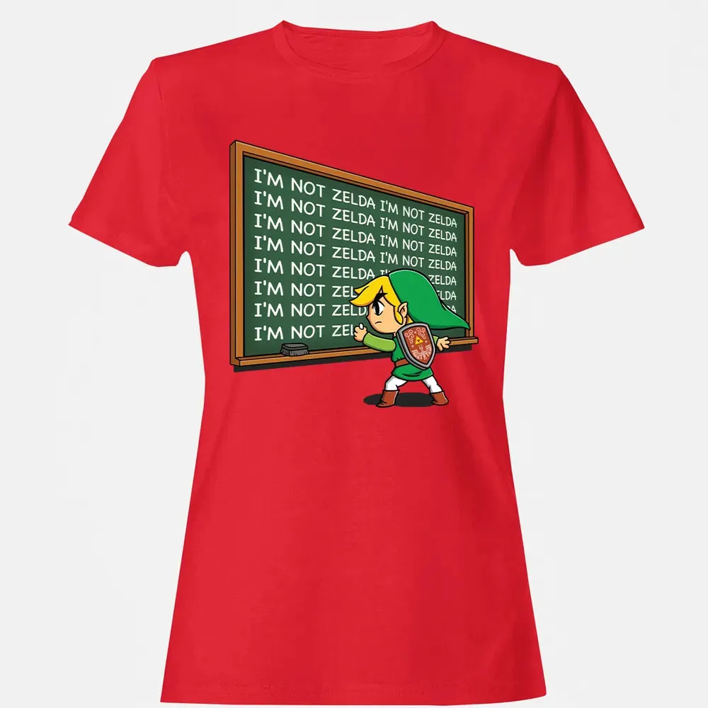 Iâ€™m Not Zelda Women's T-shirt - 13