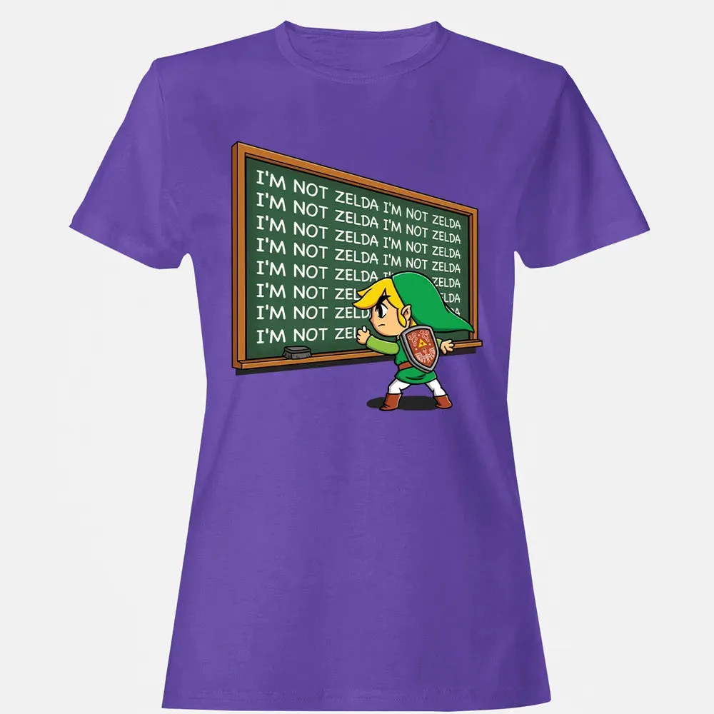 Iâ€™m Not Zelda Women's T-shirt - 12