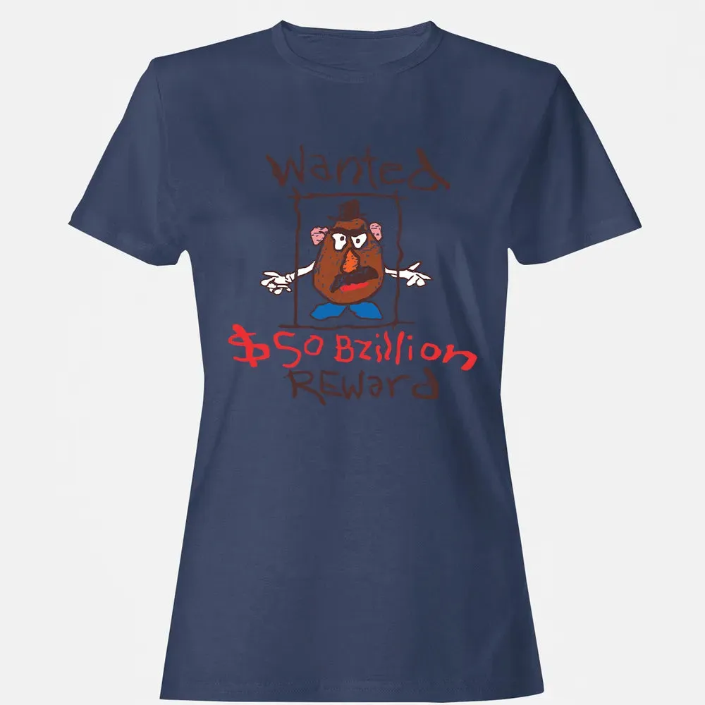 Wanted Potato Women's T-shirt - 10