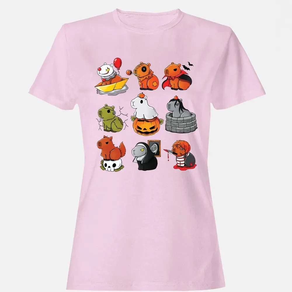 Horror Capybara Women's T-shirt - 9