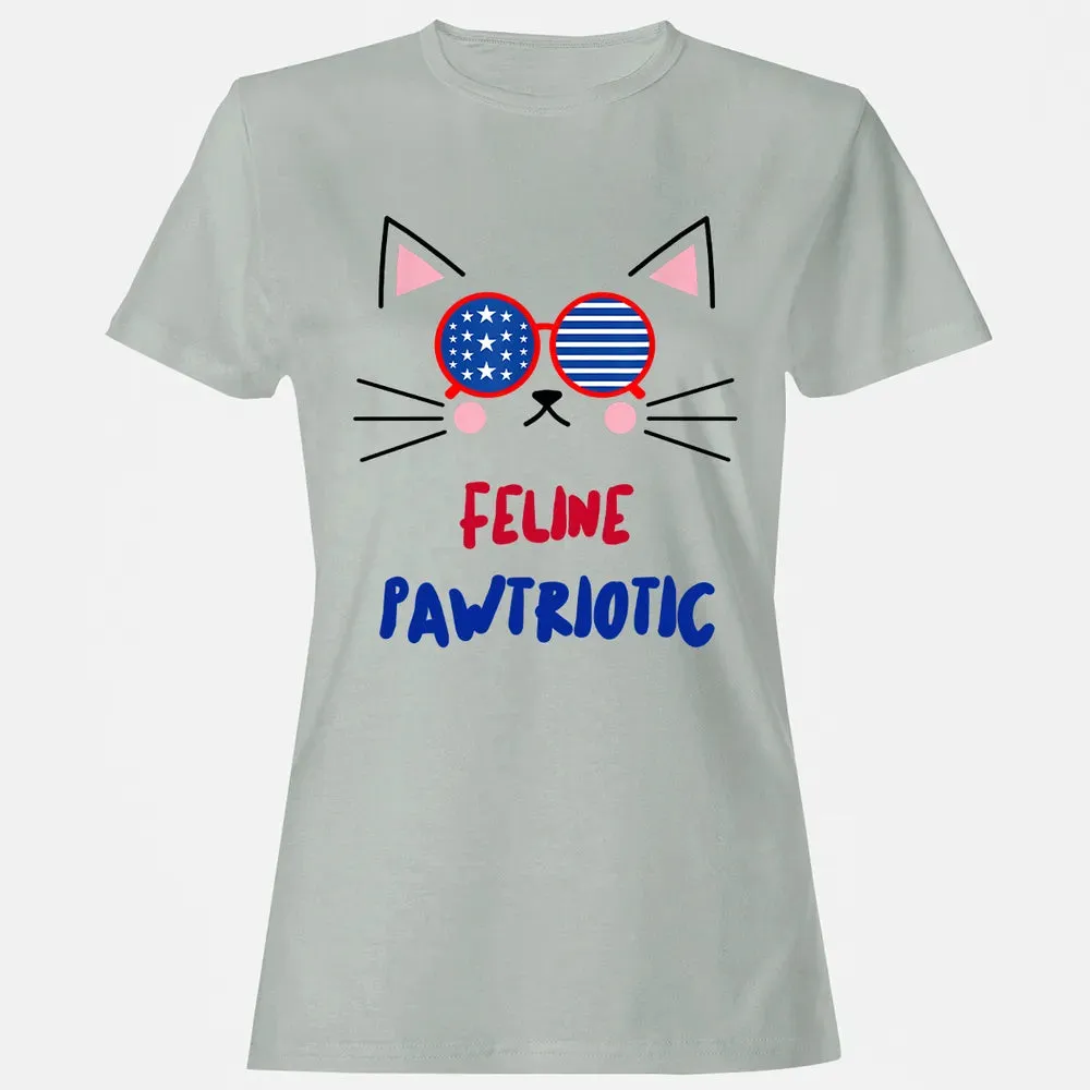 Feline Pawtriotic Women's T-shirt - 2