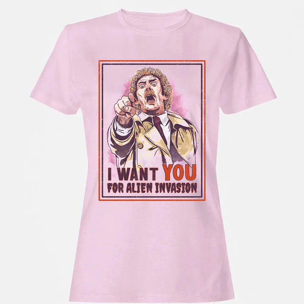 I Want You for Alien Invasion Women's T-shirt - 9