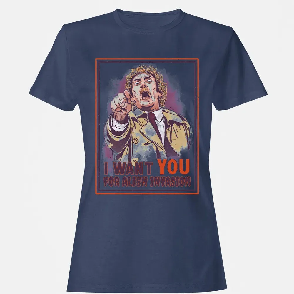 I Want You for Alien Invasion Women's T-shirt - 10