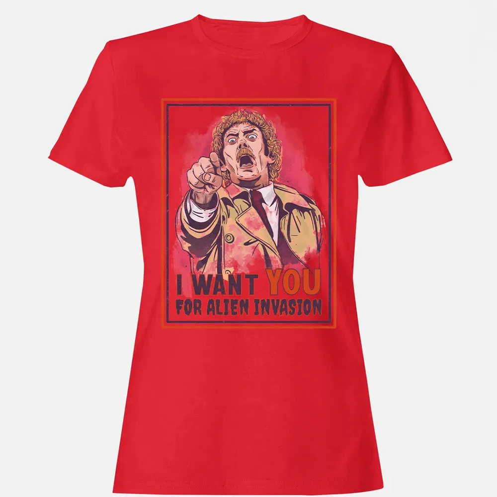 I Want You for Alien Invasion Women's T-shirt - 13