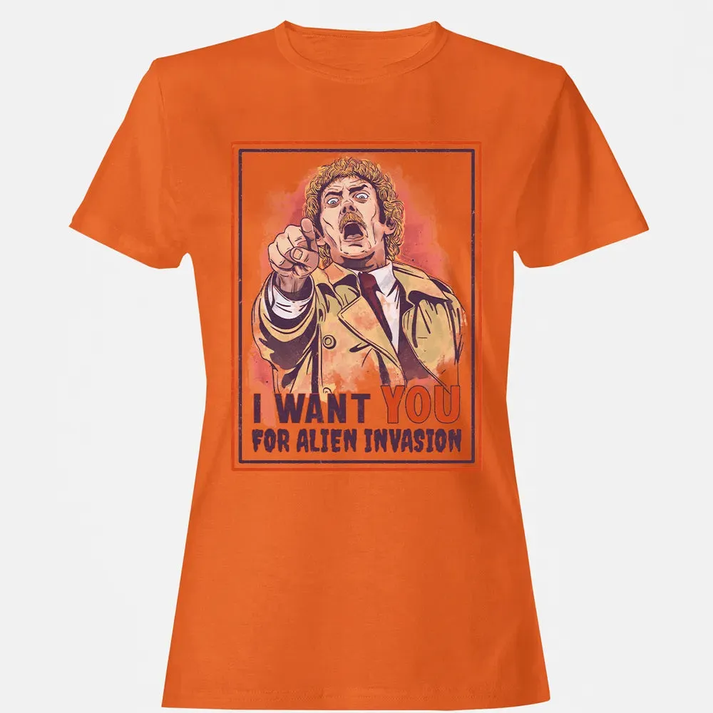 I Want You for Alien Invasion Women's T-shirt - 11