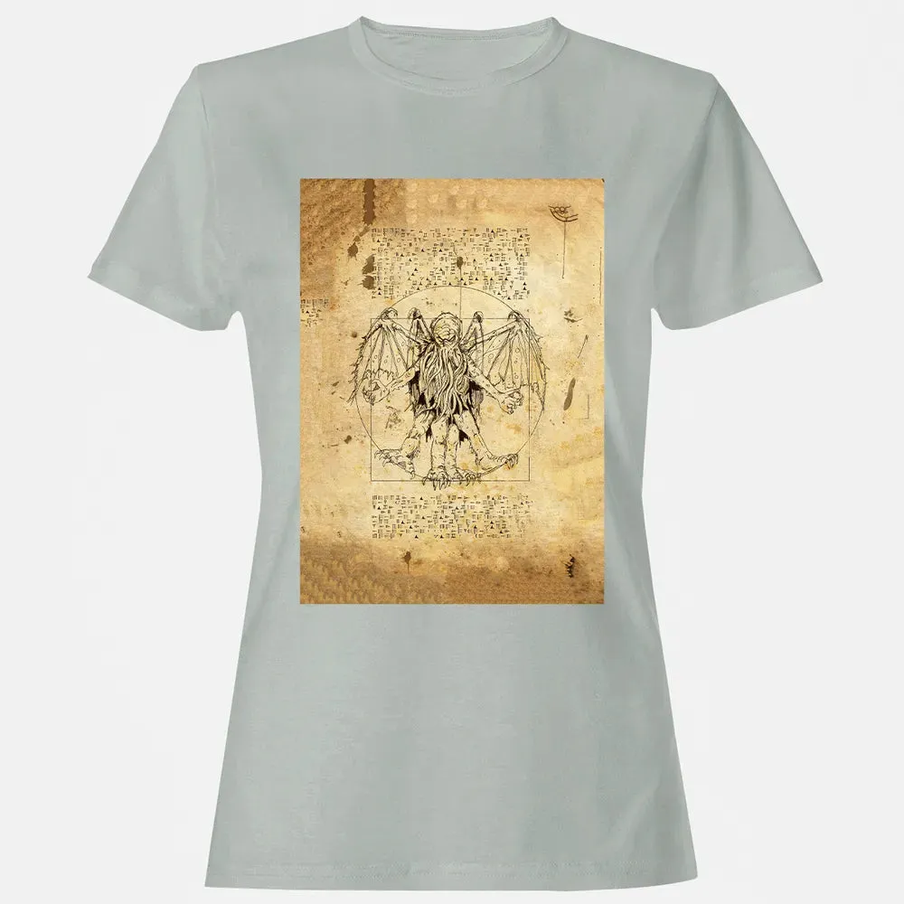 Cthulhu Vitruvian Women's T-shirt - 2