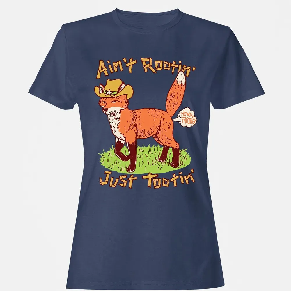 Aint Rooting Just Tooting Women's T-shirt - 10