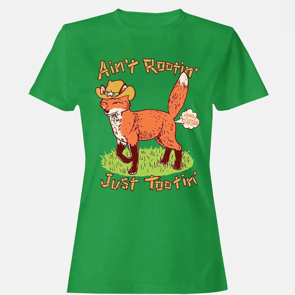 Aint Rooting Just Tooting Women's T-shirt - 7