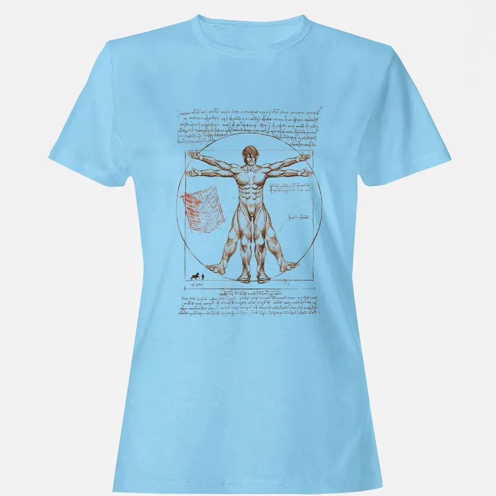 Vitruvian Eren Women's T-shirt - 8