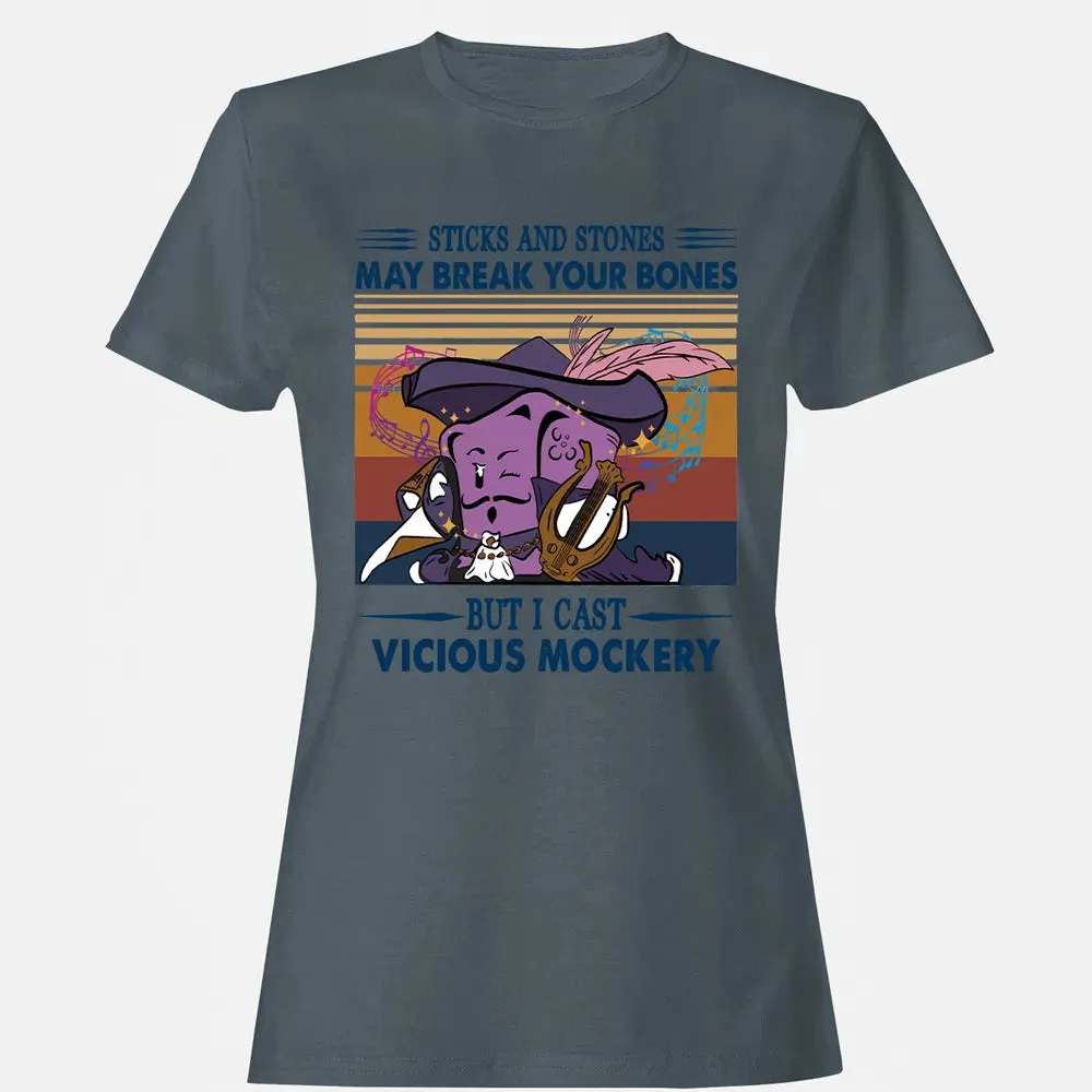 I Cast Vicious Mockery Women's T-shirt - 3