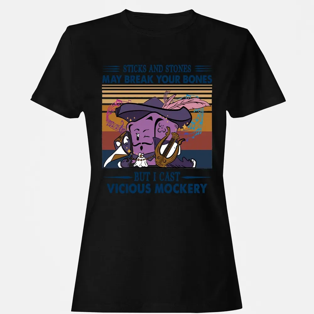 I Cast Vicious Mockery Women's T-shirt - 16
