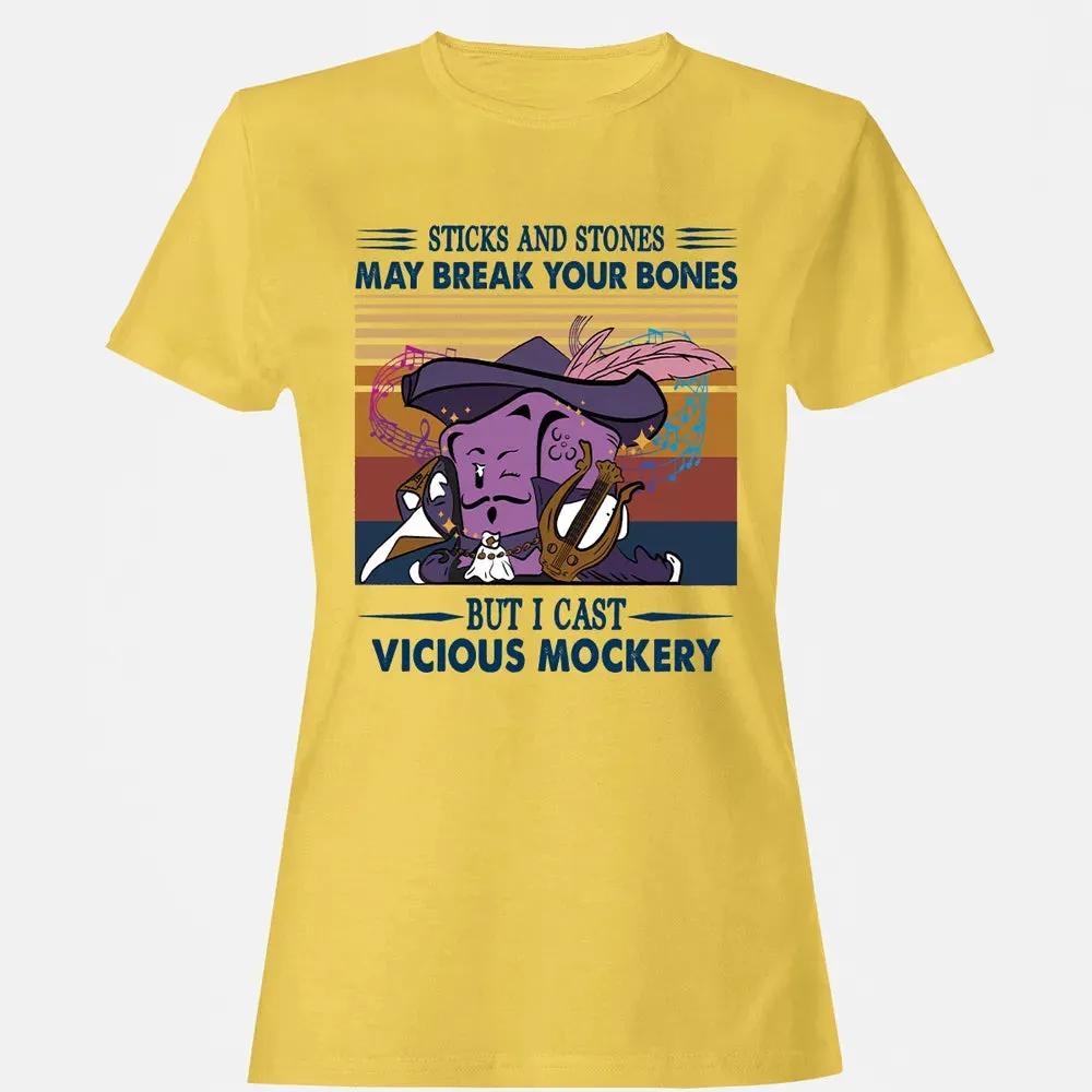 I Cast Vicious Mockery Women's T-shirt - 4