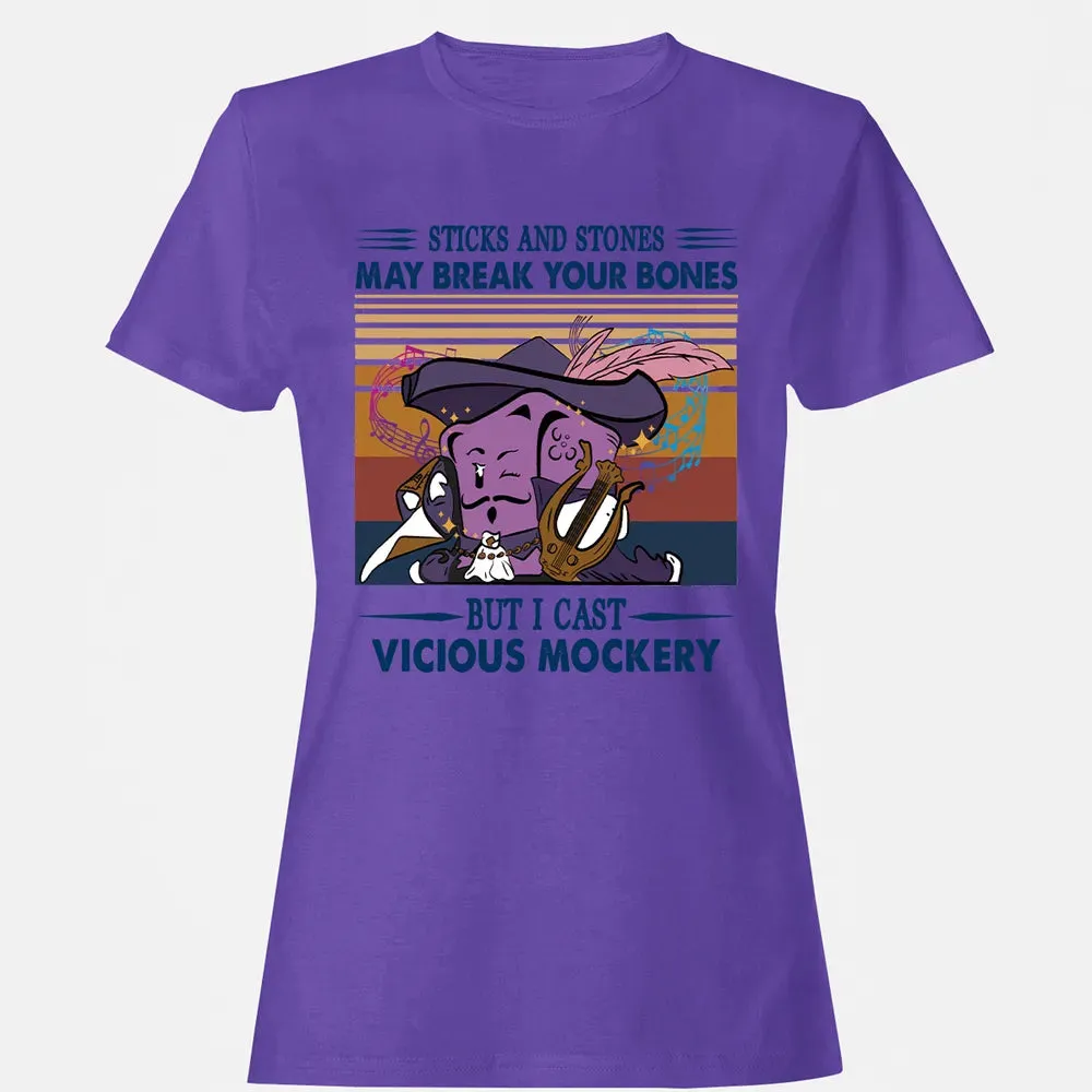 I Cast Vicious Mockery Women's T-shirt - 12