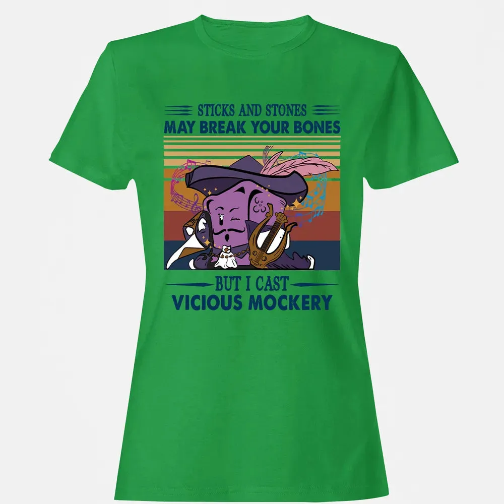 I Cast Vicious Mockery Women's T-shirt - 7