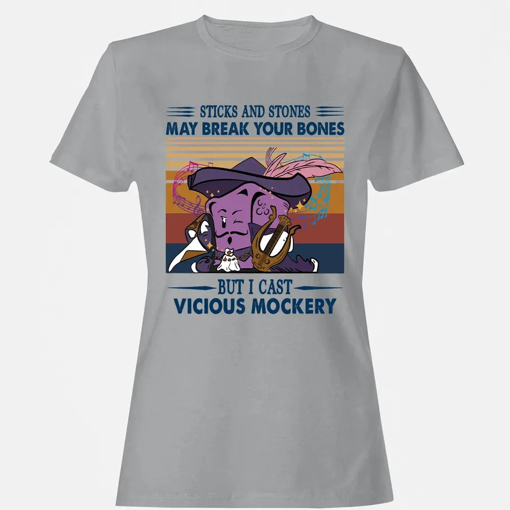 I Cast Vicious Mockery Women's T-shirt - 15