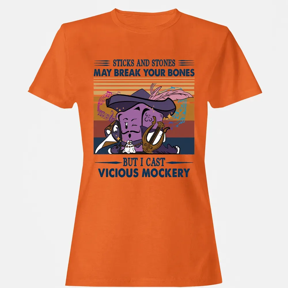 I Cast Vicious Mockery Women's T-shirt - 11