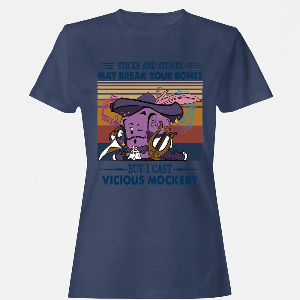 I Cast Vicious Mockery Women's T-shirt - 10