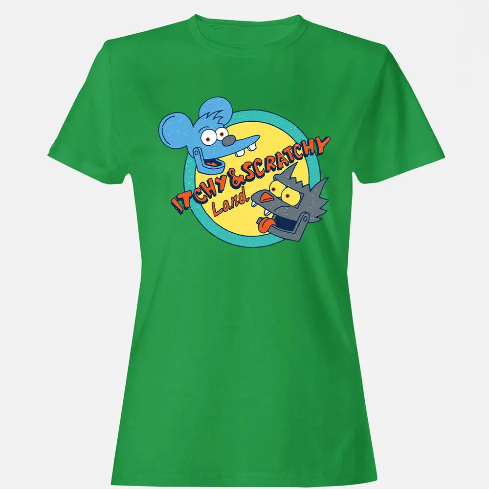 Itchy & Scratchy Land Women's T-shirt - 7