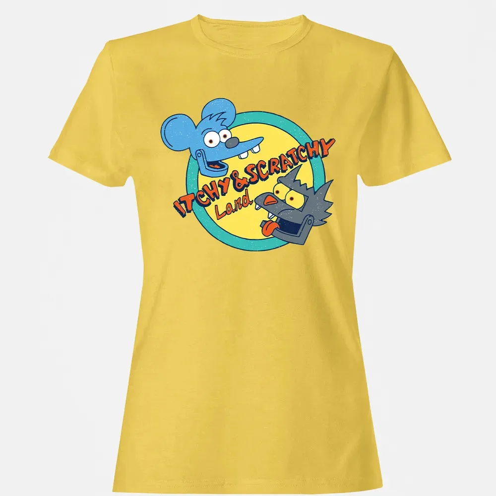 Itchy & Scratchy Land Women's T-shirt - 4