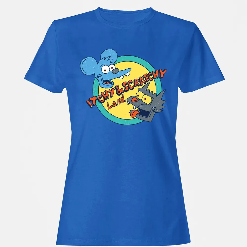 Itchy & Scratchy Land Women's T-shirt - 14