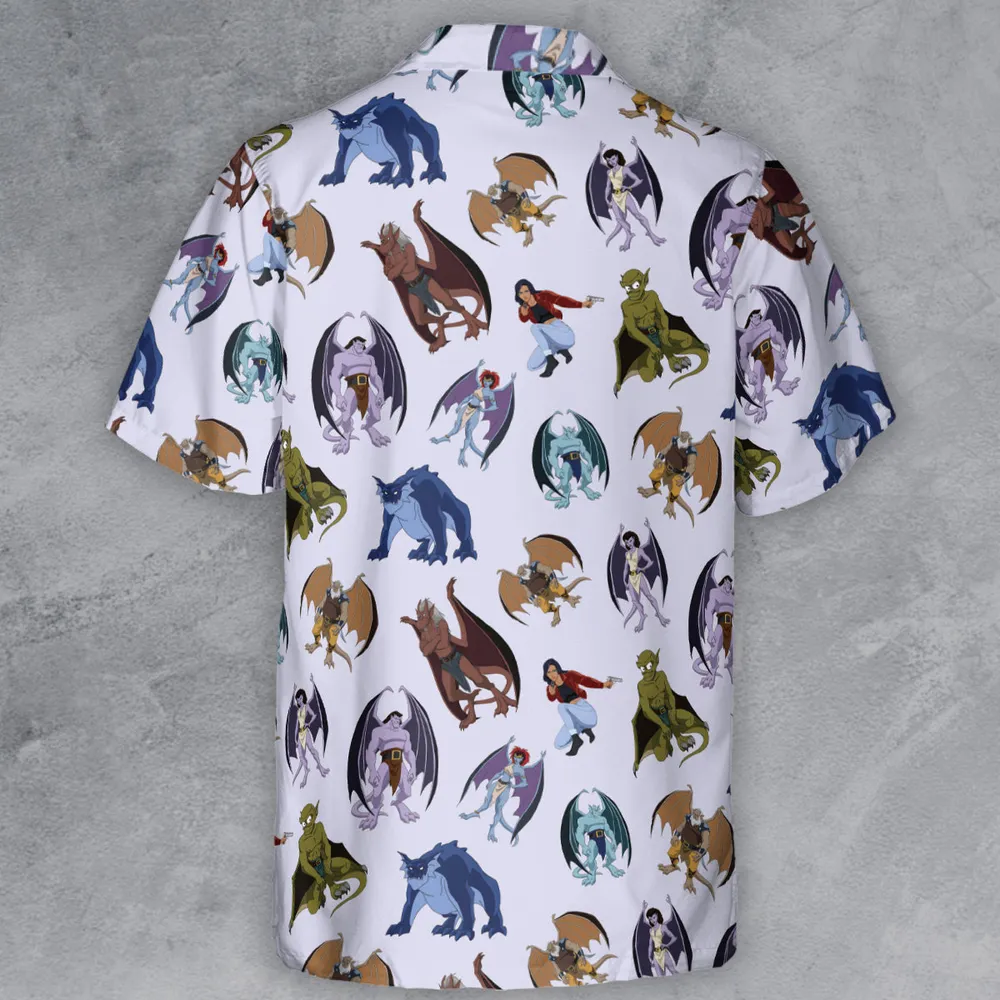 Gargoyles Characters Button Down Shirt - 3