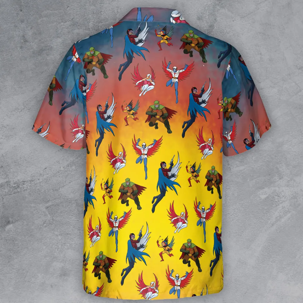 G-Force: Guardians of Space Characters Button Down Shirt - 2