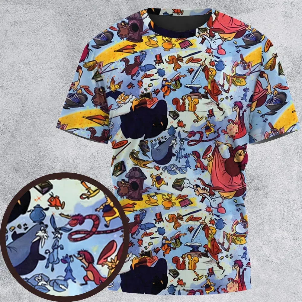 King Arthur Sword And The Stone All-Over Print Unisex T-Shirt - 2