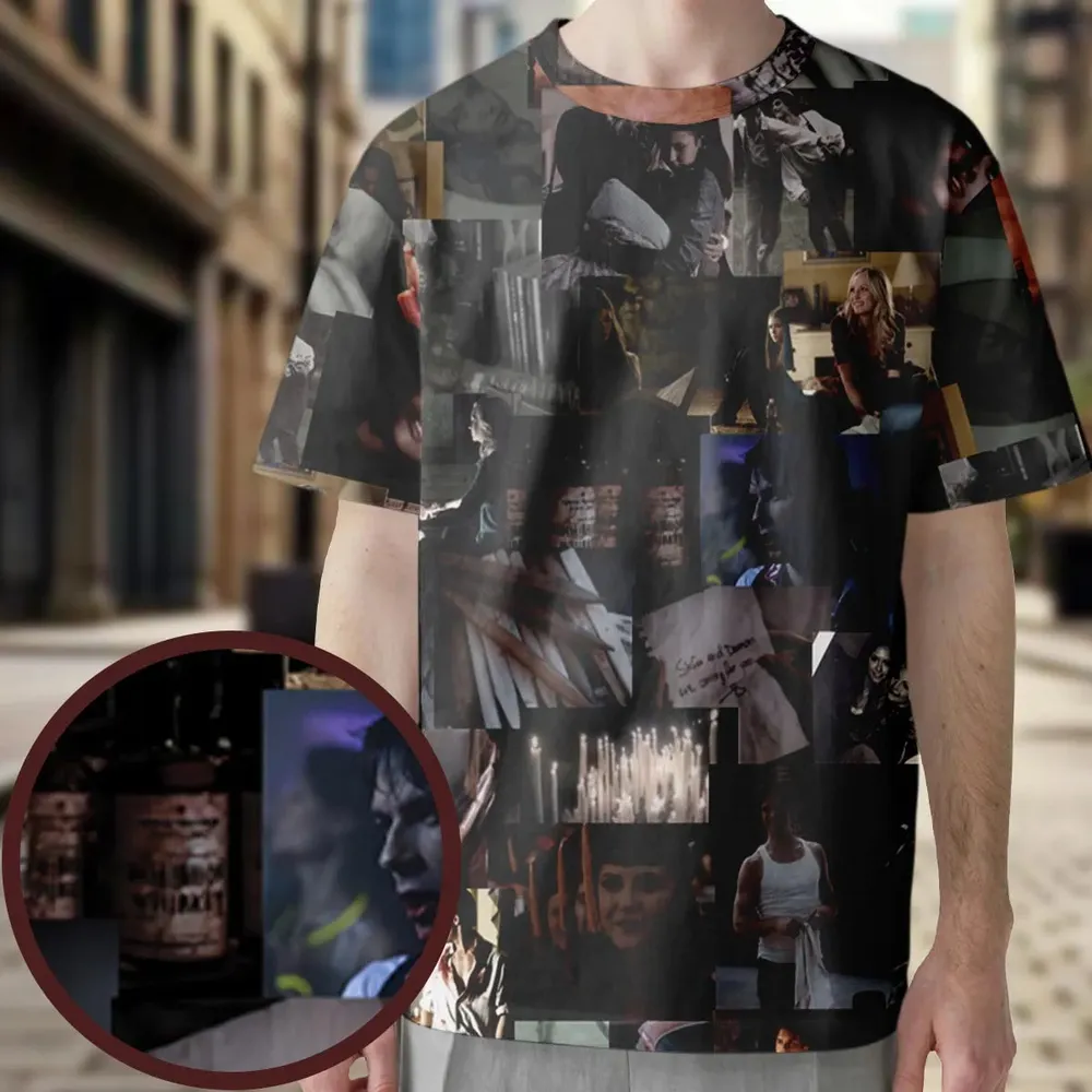 Memorable Vampire Moments The Vampire Diary All-Over Print Unisex T-Shirt - 3