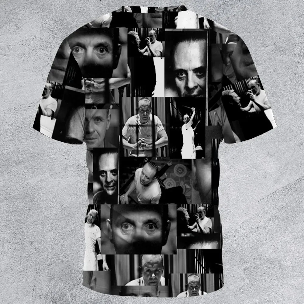 Hannibal Lecter The Silence of the Lambs All-Over Print Unisex T-Shirt - 2