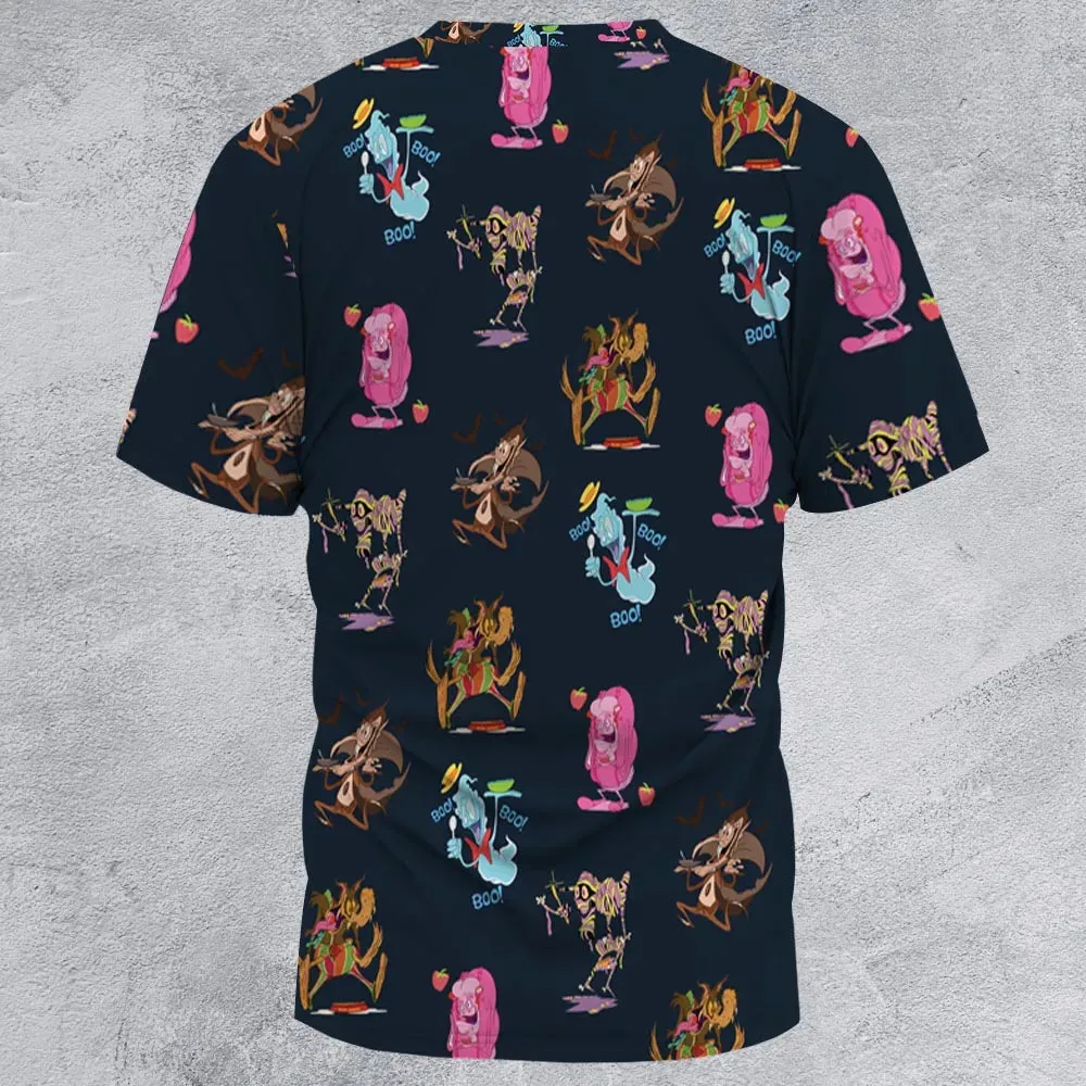 Funny Cereal Monsters Universal Monsters All-Over Print Unisex T-Shirt - 3