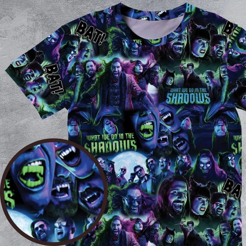 What We Do in the Shadows All-Over Print Unisex T-Shirt - 4