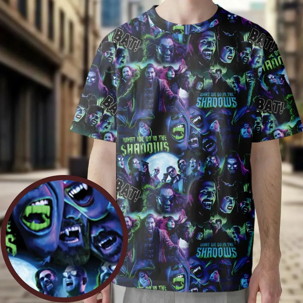 What We Do in the Shadows All-Over Print Unisex T-Shirt - 3