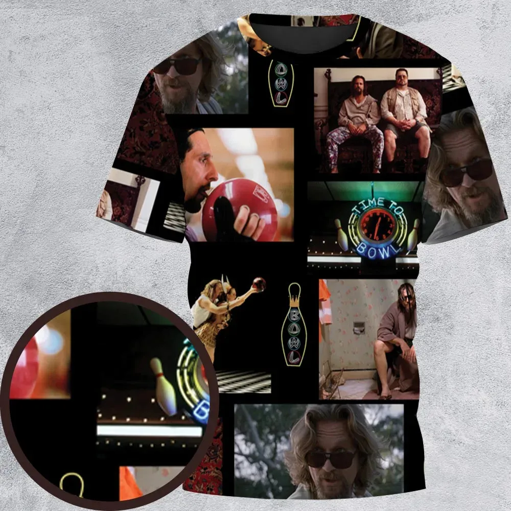 The Big Lebowski Famous Scenes All-Over Print Unisex T-Shirt - 2