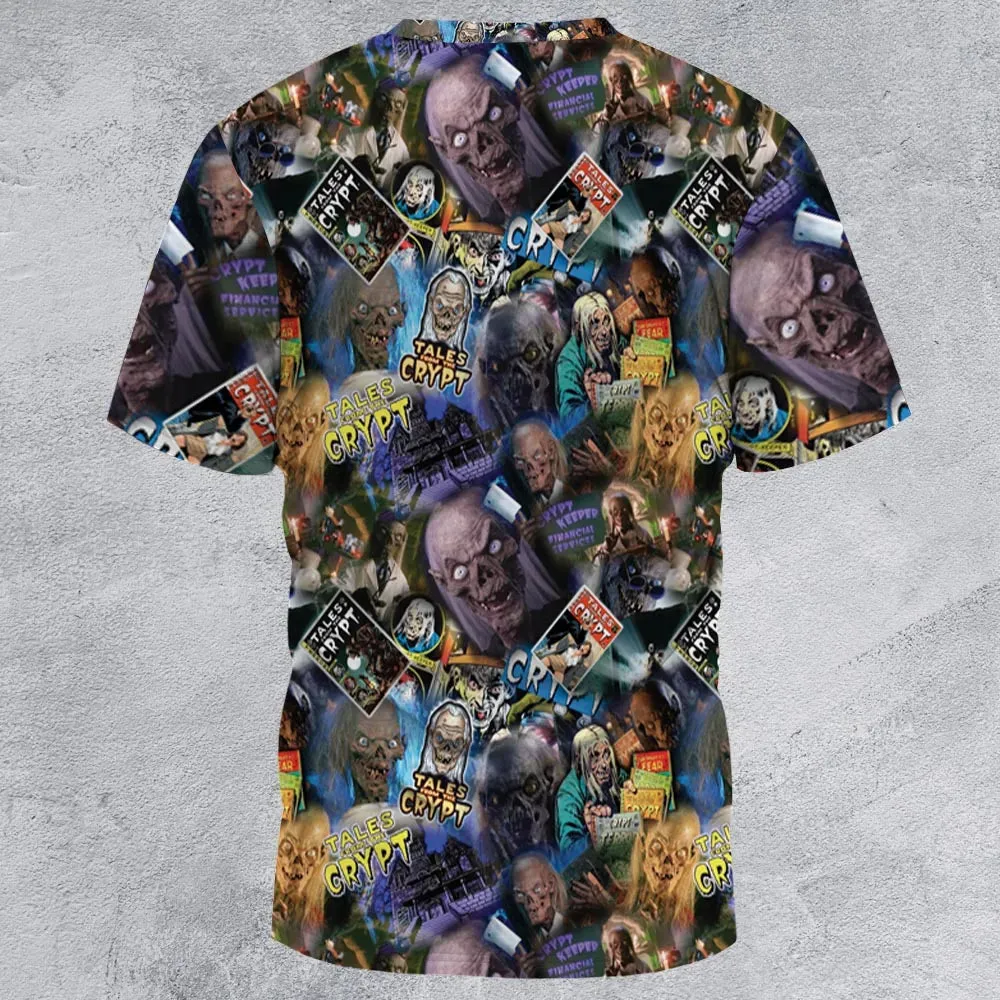 Tales from the Crypt All-Over Print Unisex T-Shirt - 2