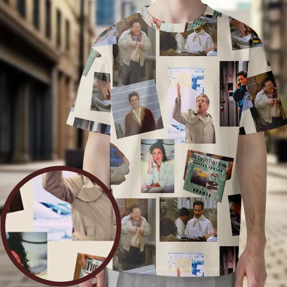 Seinfeld Famous Scenes All-Over Print Unisex T-Shirt - 3