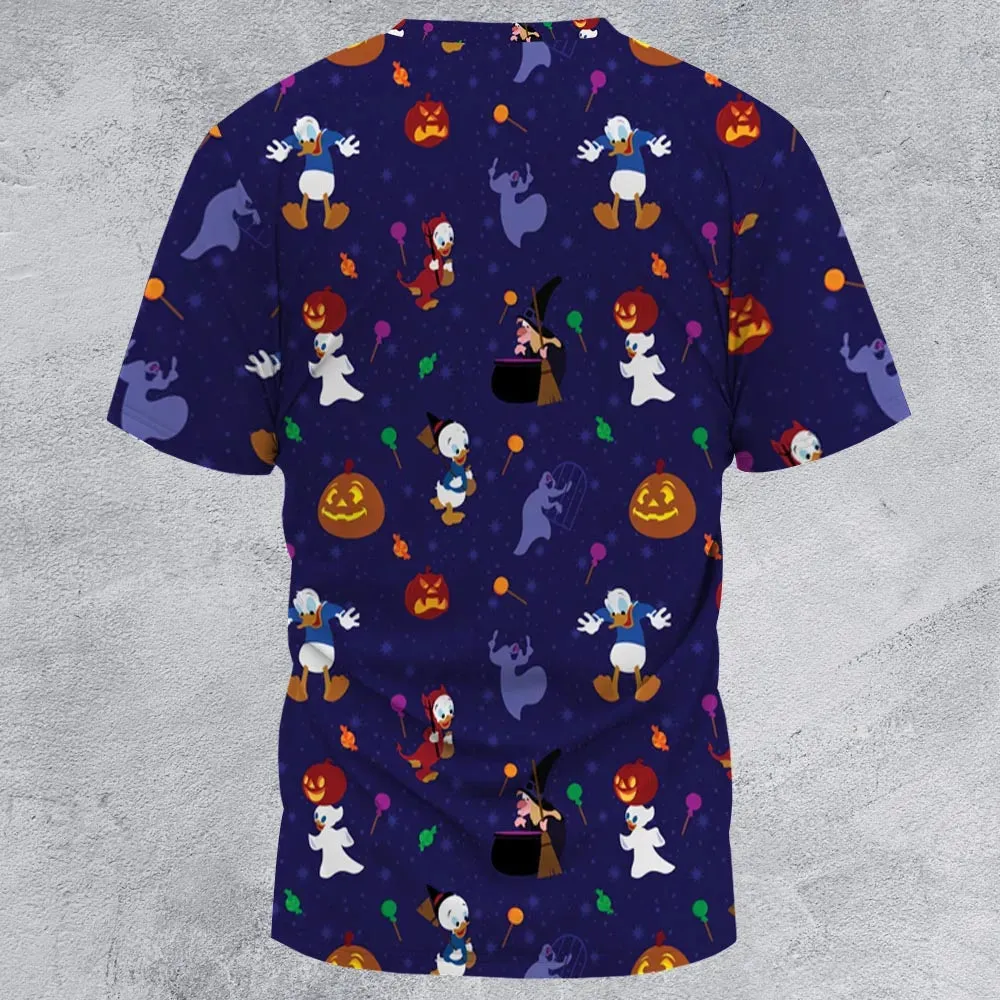 Spooky Month Halloween All-Over Print Unisex T-Shirt - 2
