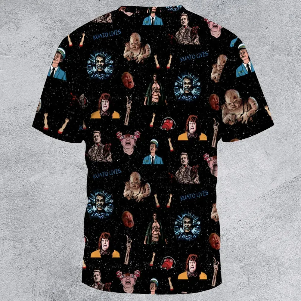 Total Recall Pattern All-Over Print Unisex T-Shirt - 2