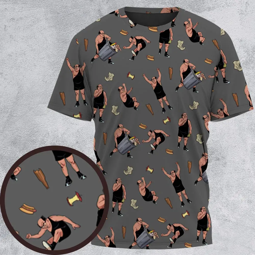 The Trashman It's Always Sunny in Philadelphia All-Over Print Unisex T-Shirt - 2