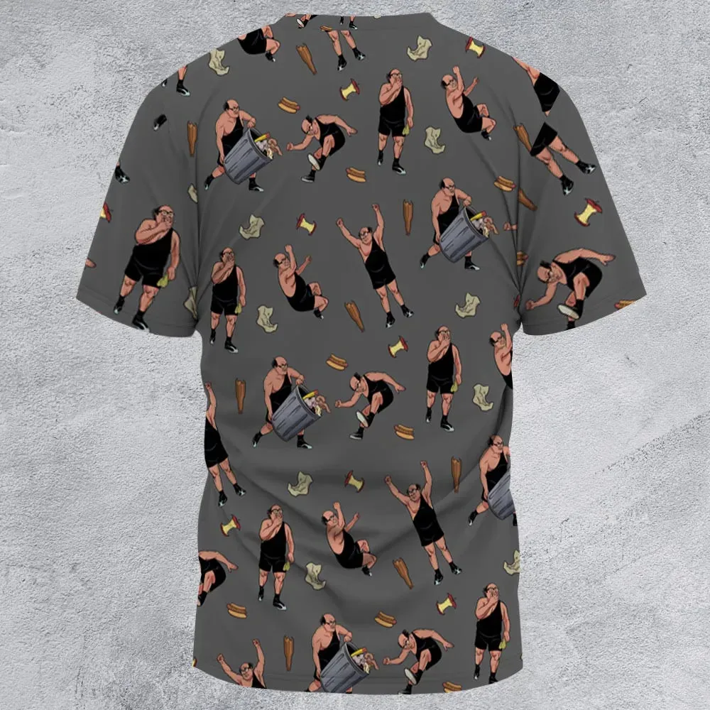The Trashman It's Always Sunny in Philadelphia All-Over Print Unisex T-Shirt - 3
