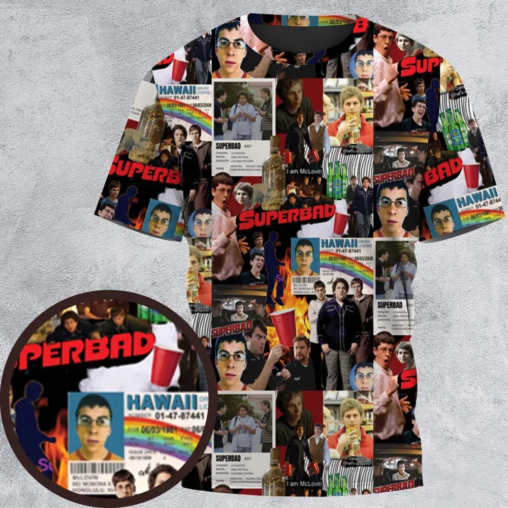 Seth Evan McLovin Superbad All-Over Print Unisex T-Shirt - 2