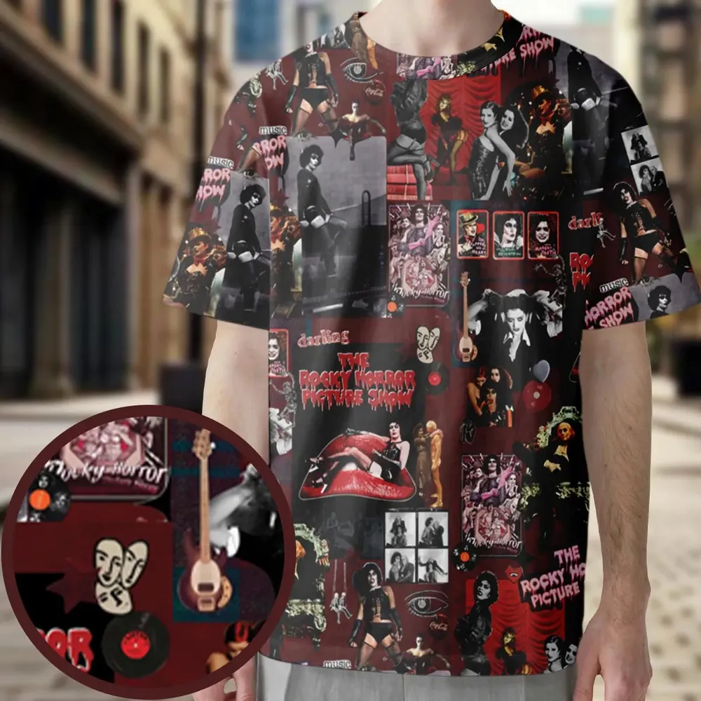 Frank-N-Furter The Rocky Horror Picture Show All-Over Print Unisex T-Shirt - 3