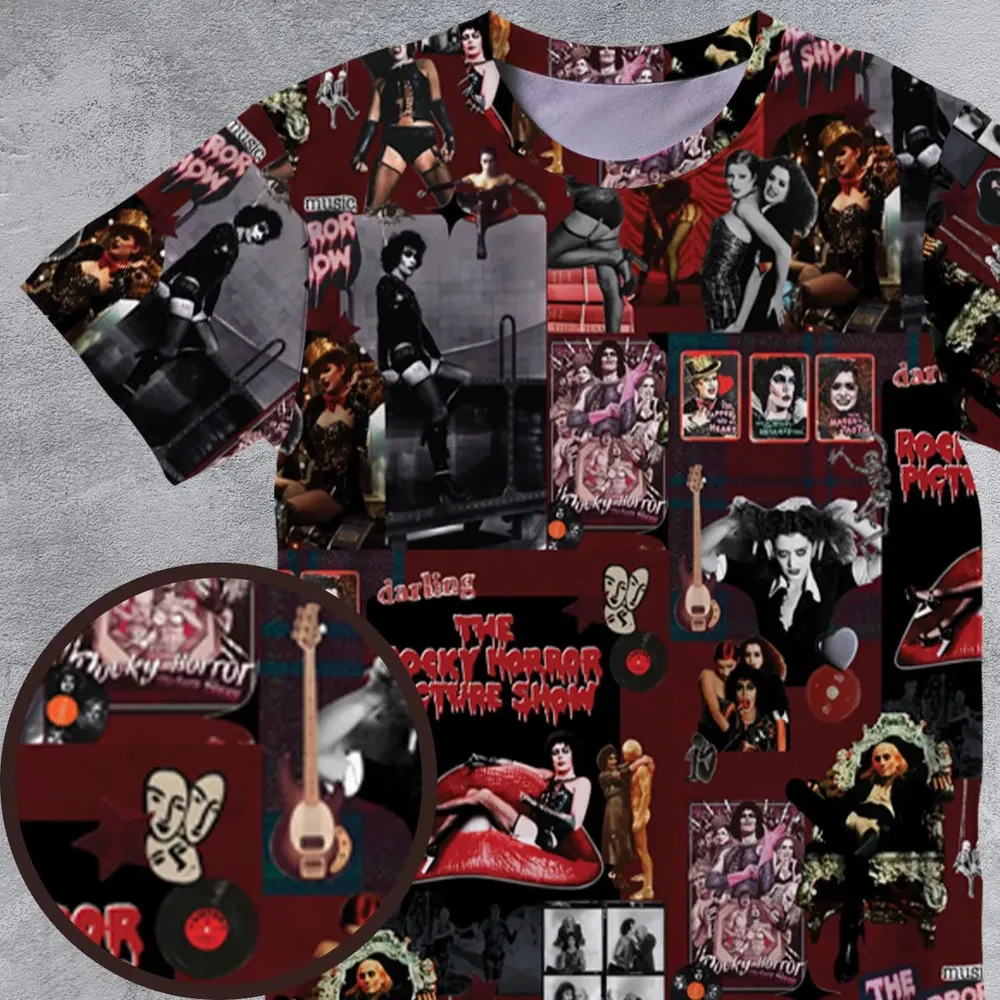 Frank-N-Furter The Rocky Horror Picture Show All-Over Print Unisex T-Shirt - 4